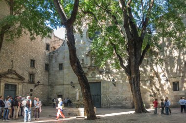 Eski kilise Barselona gothic Quarter