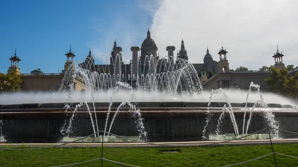 Národní palác v Barceloně — Stock fotografie