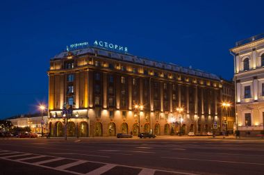 Hotel Astoria in Saint Petersburg clipart