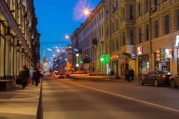 Street i Sankt petersburg — Stockfoto