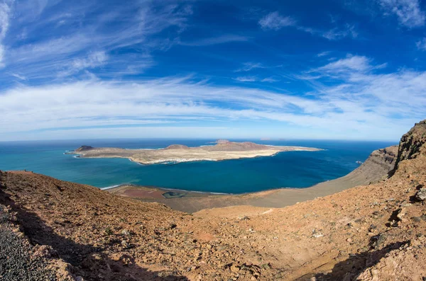 Vista de la isla de Graciosa — Foto de Stock