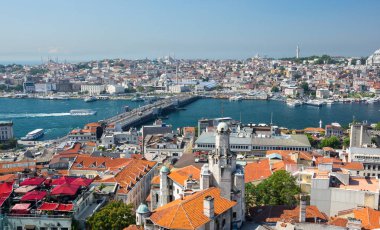 Istanbul 'un Üstten Görünüm