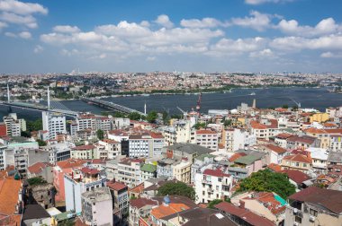 Istanbul 'un Üstten Görünüm