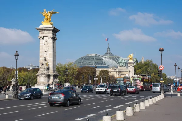 Pont Alexandre III, Paris, Fransa — Stok fotoğraf