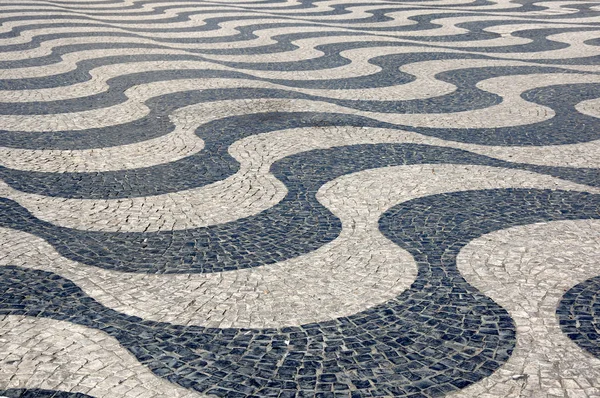 Famoso pavimento en Lisboa —  Fotos de Stock