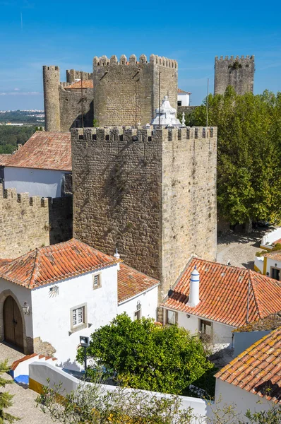 Visa i obidos — Stockfoto