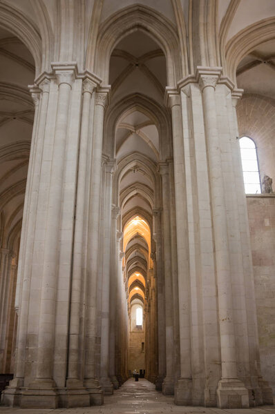 The Alcobaca Monastery interior