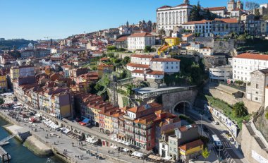 Porto 'nun panoramik görünümü