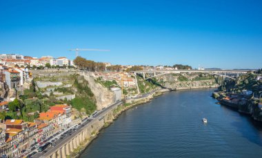 Porto 'nun panoramik görünümü