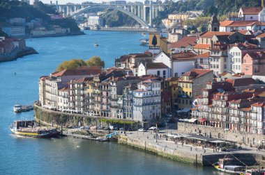 Porto 'nun panoramik görünümü