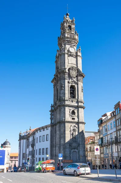 Clerigos-Turm (Torre dos Clerigos) in Porto — Stockfoto