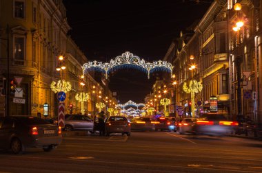 Nevsky prospect, saint petersburg