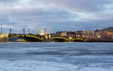 neva Nehri panoramik manzaralı
