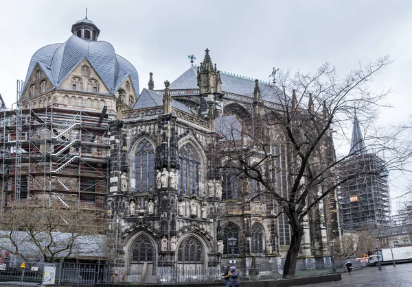 Kathedraal van Aken — Stockfoto