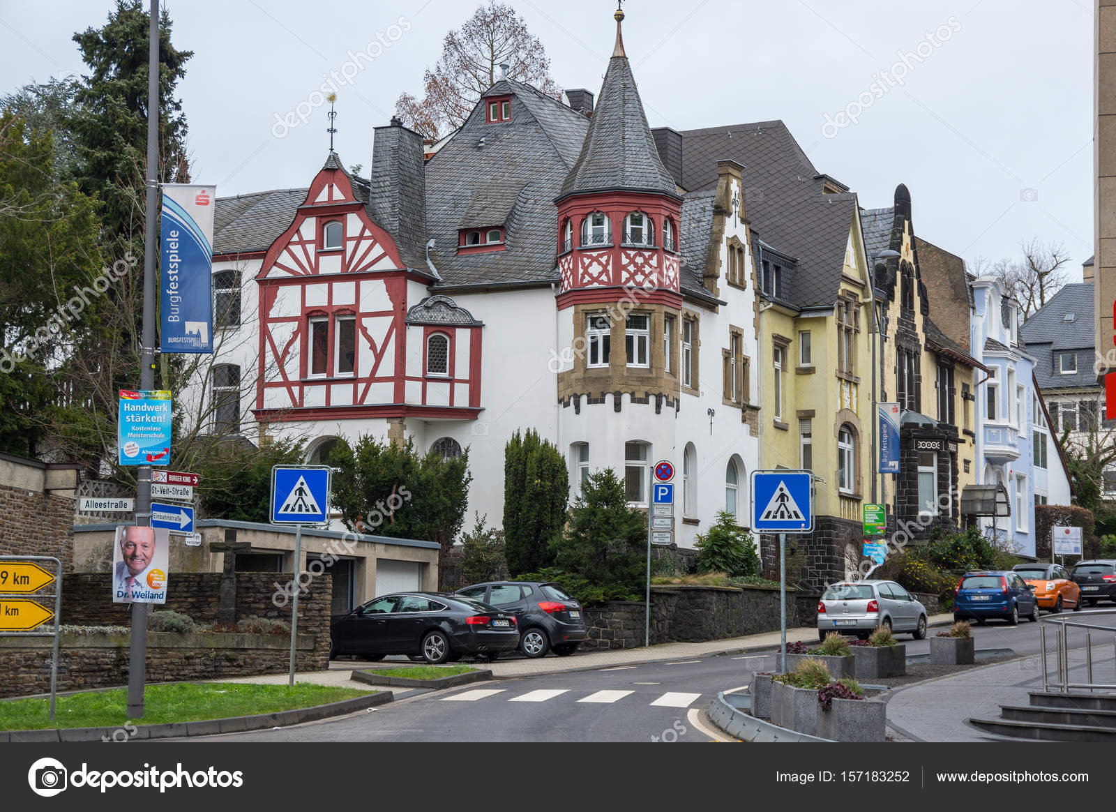 Old Houses In Mayen Stock Editorial Photo C Gumbao