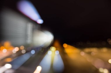 Şehir ışıkları soyut desen