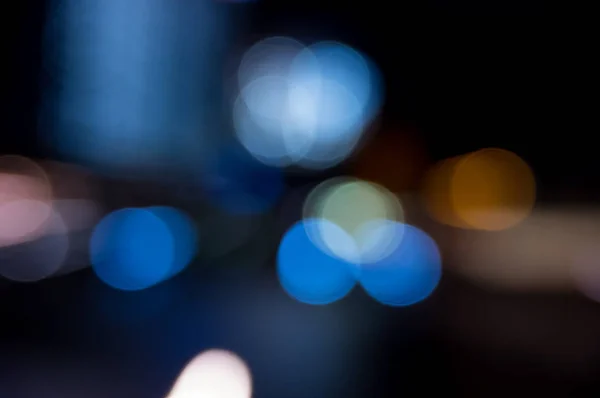 Abstract pattern of city lights — Stock Photo, Image
