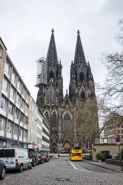 Weergave van de Dom van Keulen — Stockfoto