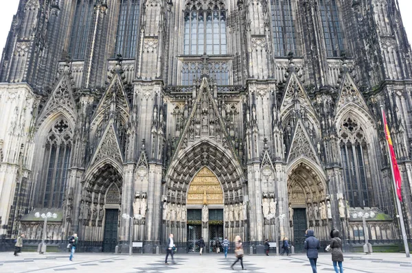 Vista de la Catedral de Colonia — Foto de Stock