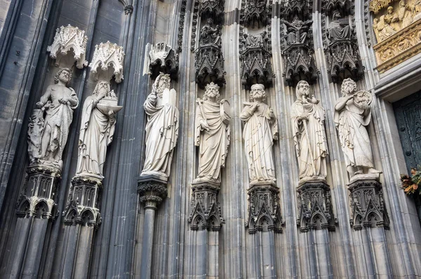 Köln Katedrali manzarası — Stok fotoğraf