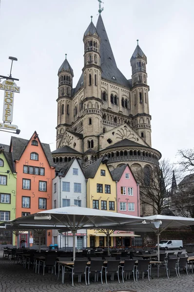 Embankment in Cologne — Stock Photo, Image