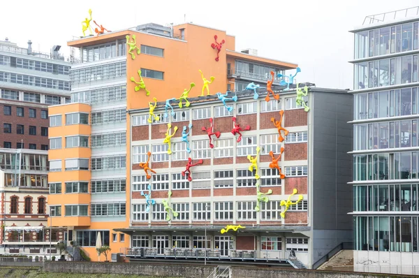 Dusseldorf media harbor — Stock Photo, Image