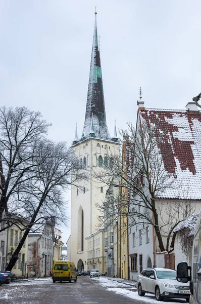 Kerk van Sint Olaf in Old Town — Stockfoto