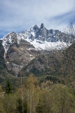 panoramik Fransız alps