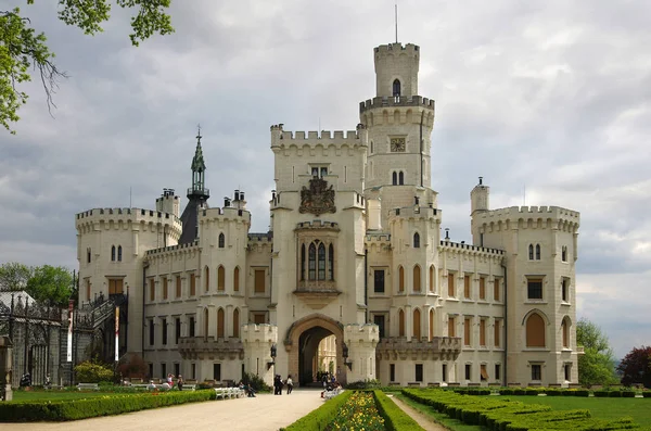 Castle Hluboka nad Vltavou — Stock Photo, Image
