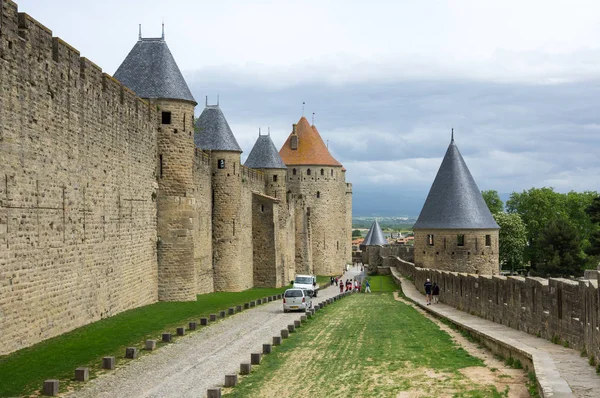 Castillo de Carcasona — Foto de Stock