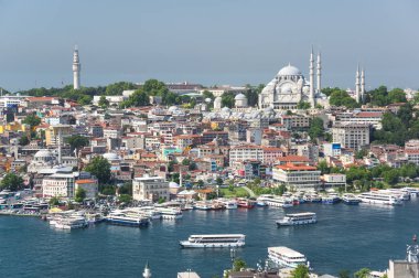 Istanbul 'un Üstten Görünüm