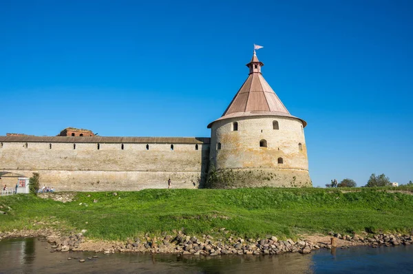 Vista panorâmica da fortaleza de Oreshek — Fotografia de Stock
