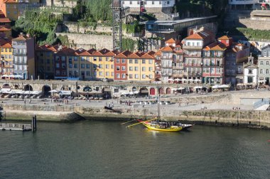 Porto 'nun panoramik görünümü