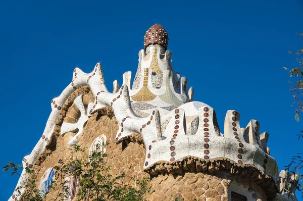 The Park Guell in Barcelona — Stock Photo, Image