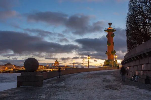 Vue panoramique du centre historique de Saint-Pétersbourg — Photo