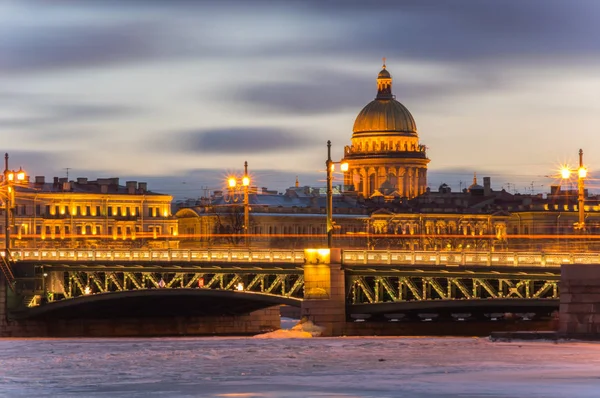 Vista panorámica del centro histórico de San Petersburgo — Foto de Stock