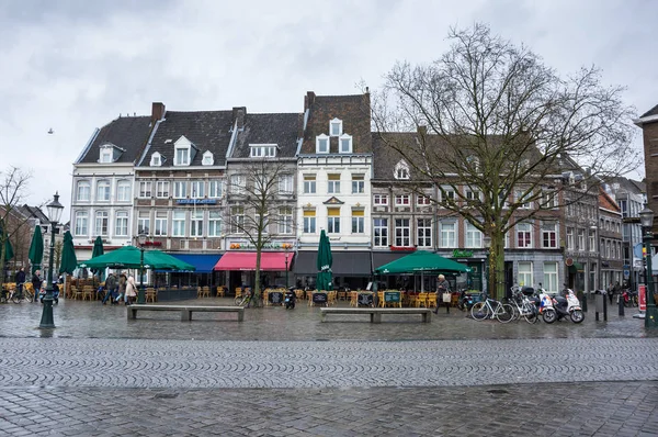 Plaza del mercado de Maastricht — Foto de Stock
