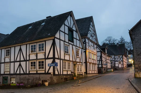 Korsvirkeshus i Freudenberg — Stockfoto