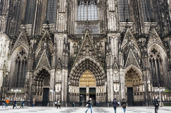 Vista de la Catedral de Colonia — Foto de Stock