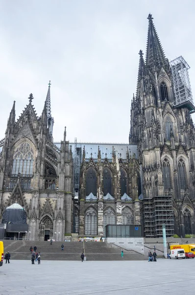 Weergave van de Dom van Keulen — Stockfoto