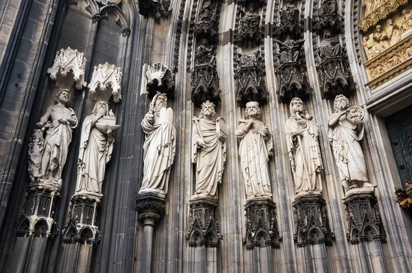 Köln Katedrali manzarası — Stok fotoğraf