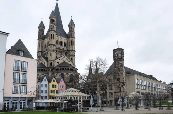 Embankment in Cologne — Stock Photo, Image