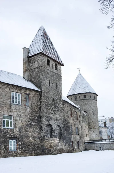 Kale wall Tallinn — Stok fotoğraf