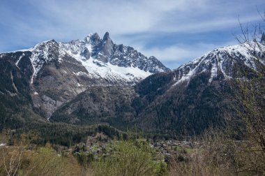 panoramik Fransız alps
