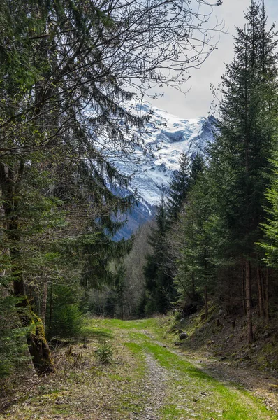 Vista panoramica delle Alpi francesi — Foto Stock