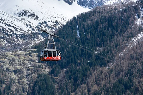 Vue panoramique des Alpes françaises — Photo