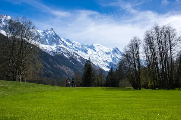 panoramik Fransız alps