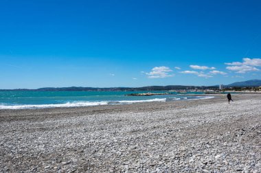 Fransız Rivierası manzarası