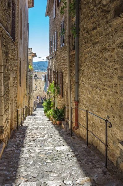 Street of Saint-Paul-de-Vence — Stock Photo, Image