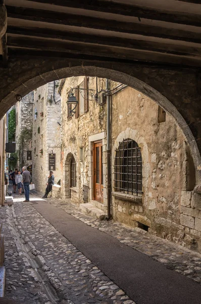 Straat van Saint-Paul-de-Vence — Stockfoto